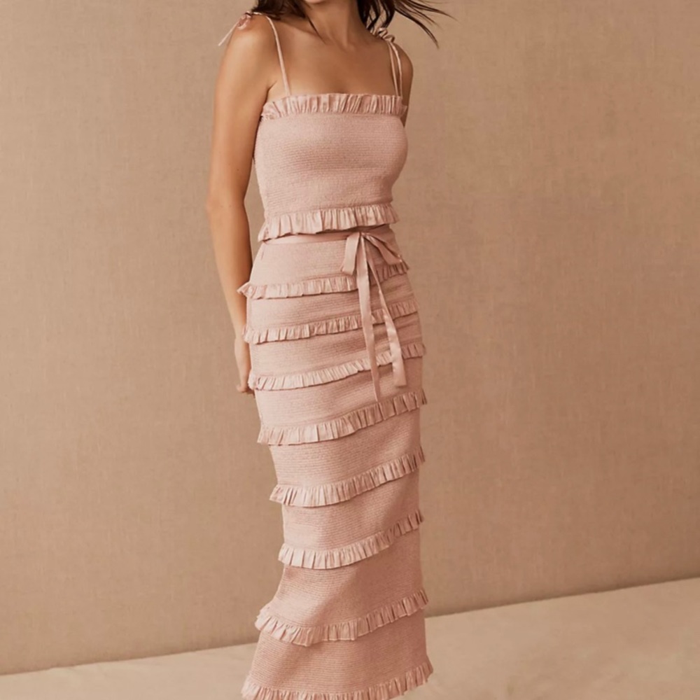 V. Chapman Lily Dress Color: Rose Dust, Size 4 NWT